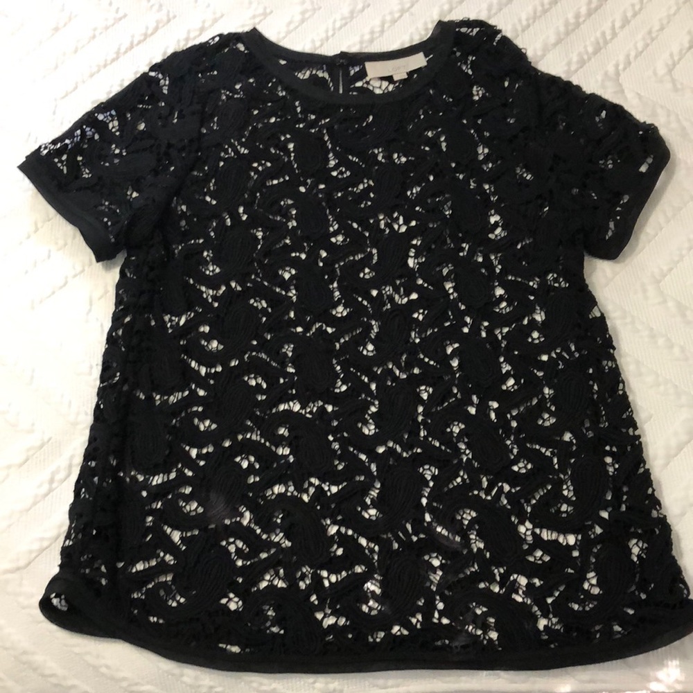 Loft crochet style top